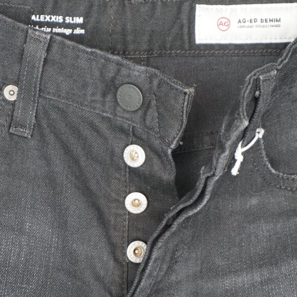 New AG Alexxis Slim High-Rise Vintage Straight Jeans in 2 Years Dropout size 25 - Picture 14 of 16